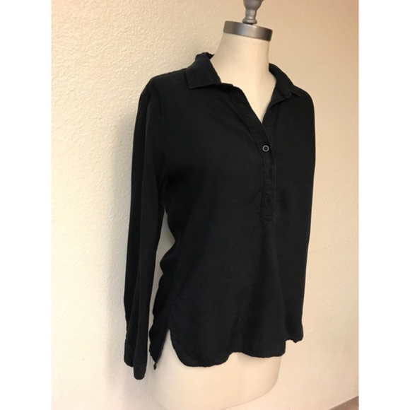 Anthropologie black long sleeve, small - Picture 3 of 7